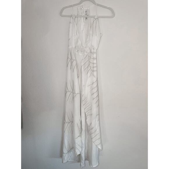 LOVER + FRIENDS White Wrap Tie Maxi Dress - Picture 4 of 13